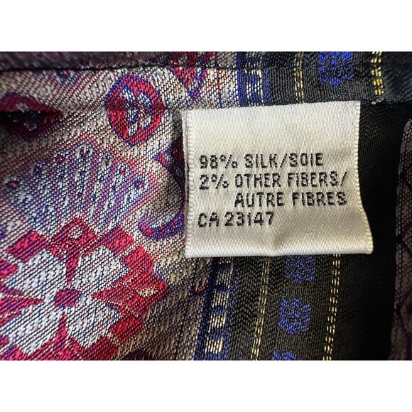 Talbots Woman Petites 16W Petites Silk Blend Kimono Style Jacket Blazer - Picture 4 of 14